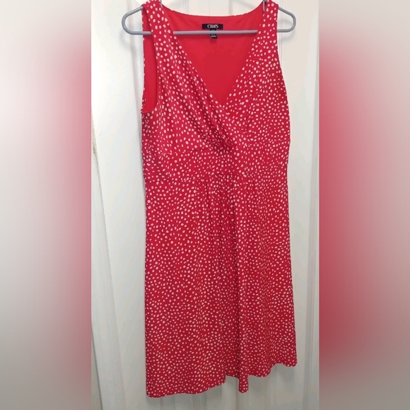 Chaps sleeveless polka-dot dress - Picture 5 of 9